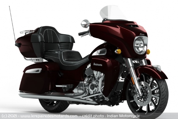 Indian Roadmaster Limited - Crimson Metallic