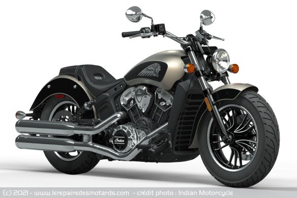 Indian Scout - Quartz Grey over Black