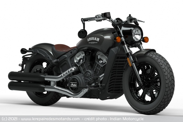 Indian Scout Bobber - Titanium Metallic