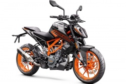 L'actuelle KTM 125 Duke - Crédit photo : Kiska