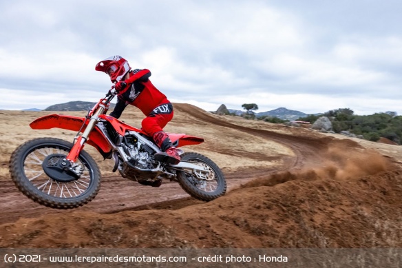 La Honda CRF250R sera disponible dès septembre