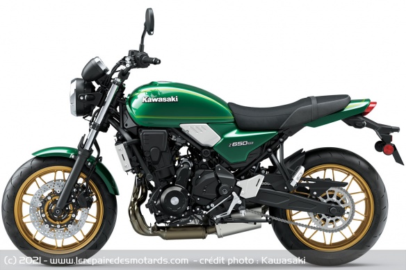 Néo-rétro Kawasaki Z650 RS 2022