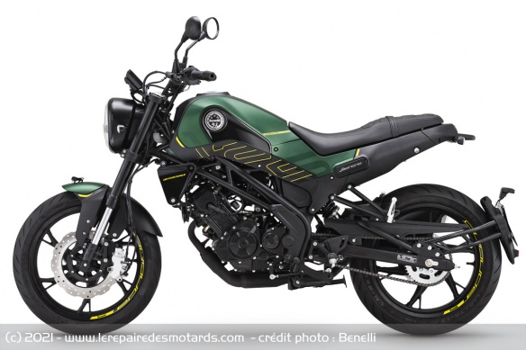 La Benelli Leoncino 125 est attendue pour le printemps