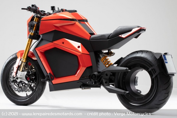 La moto électrique Verge TS sera disponible dès 2022