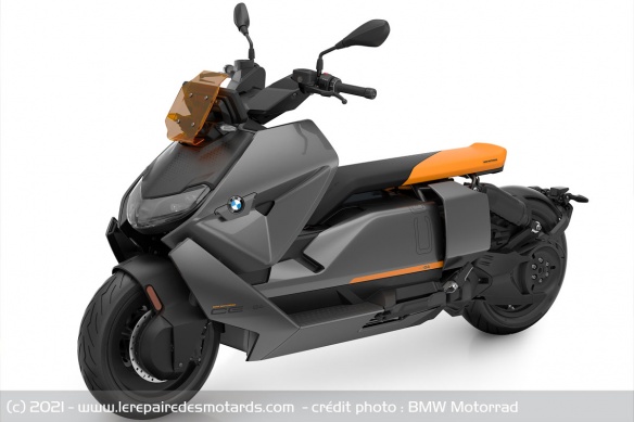 Scooter électrique BMW CE 04 Magellan Grey (Style Avantgarde)