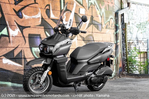 Le modèle va être lancé aux USA avec le moteur de notre XMAX 125