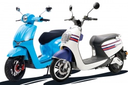 Les scooters électriques Nipponia e-legance et Volty