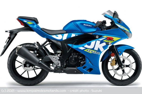 Sportive Suzuki GSX-R 125 2022