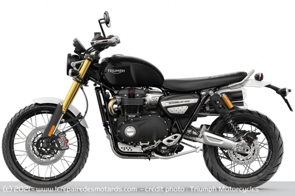 Les Scrambler bénéficient cette année d'un coloris noir