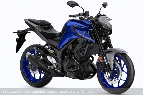 L'actuelle Yamaha MT-03