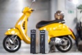 Des batteries amovibles compactes 2 roues