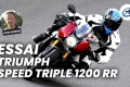 Essai sportive Triumph Speed Triple 1200 RR