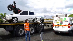 Campagne choc pour la sécurité des motards - Crédit : Préfecture de Guadeloupe