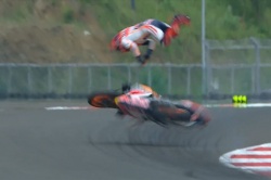 MotoGP : violent high-side pour Marquez