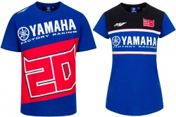 T-shirts homme et femme Yamaha Factory Fabio Quartararo