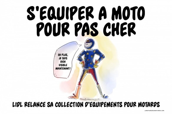 equipement moto pas cher Lidl