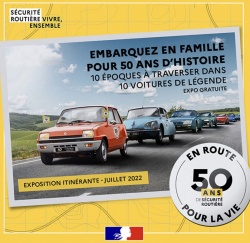 Exposition : 50 ans de Sécurité Routière