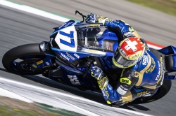 Dominique Aegerter en WorldSSP - Crédit photo : Yamaha