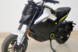 Une mini-moto électrique chez CFMoto - Crédit : CFMoto