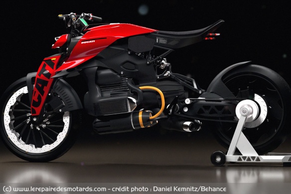 Le projet Ducati Ghost de Daniel Kemnitz