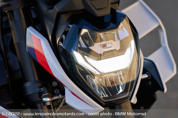 Phare à LED de la BMW M 1000 R