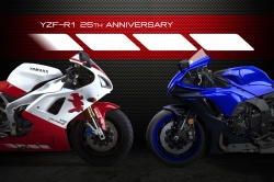 Yamaha fête 25 ans de R1