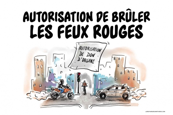 Autorisation de brûler les feux rouges