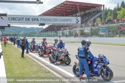 Les teams engagés aux 24h Spa EWC Motos