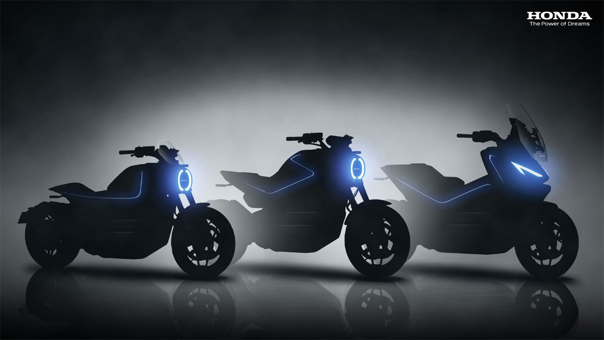 Une moto électrique équivalent 500 cm3 chez Honda