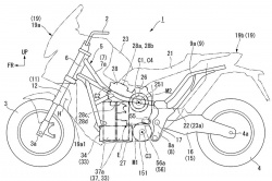 Honda élabore une moto hybride