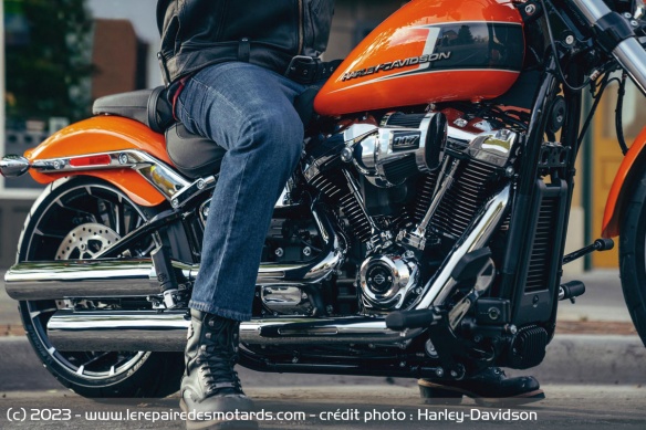 C'est le 3e Softail à hérité du V-Twin Milwaukee-Eight 117