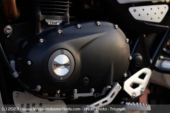 Moteur de la Triumph Scrambler 1200 X 2024