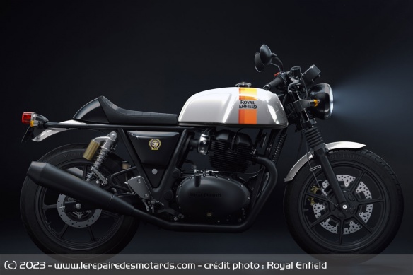 Royal Enfield Continental GT 650 Black Edition Apex Grey