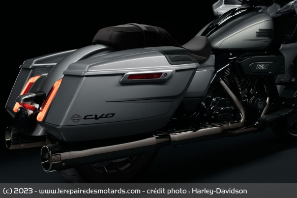 Les valises de la Harley-Davidson CVO Road Glide