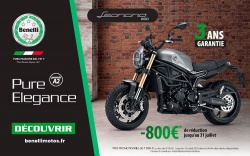 Promotions sur les motos Benelli