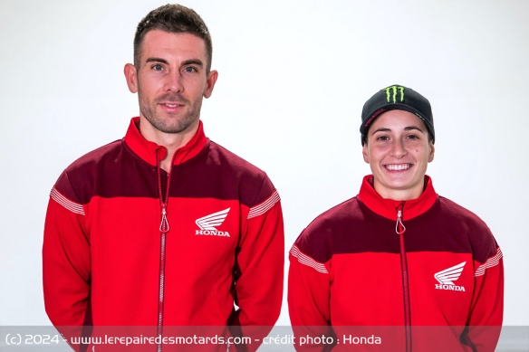 Corentin Perolari et Ana Carrasco seront alignés sur les Honda CBR600RR officielles