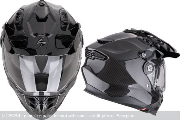 Casque trail Scorpion ADF-9000 Carbon Air