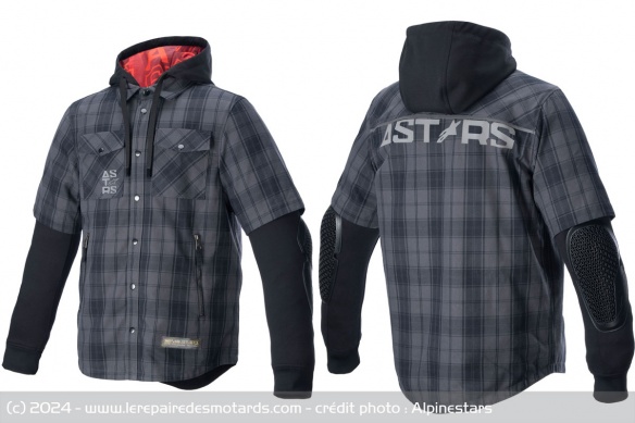 Chemise moto Alpinestars MO.ST.EQ Tartan