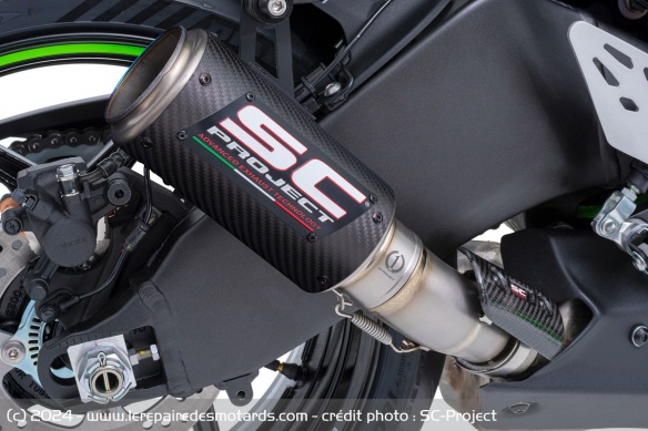 Silencieux CR-T pour Kawasaki Ninja ZX-6R par SC-Project