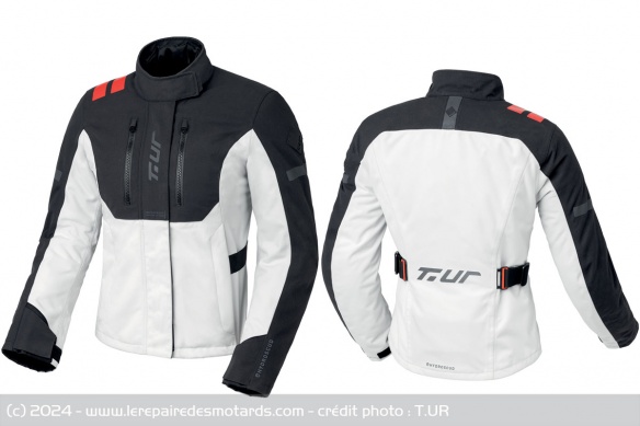 Veste touring femme T.UR Overcast Hydroscud