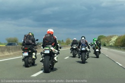 Les motards se sentent vulnérable sur autoroute