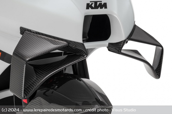 Les ailerons de la KTM RC 8C