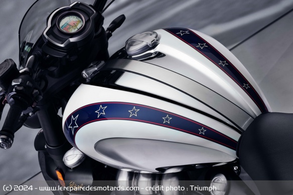 Cruiser Triumph Rocket 3 Evel Knievel