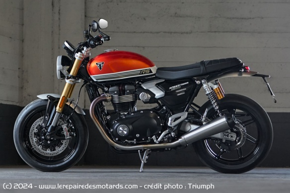 La Triumph Speed Twin 1200 RS