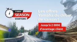 Promo : Jusqu'à 2.000 euros d'avantage sur les motos Yamaha