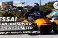 Essai 3 roues Can Am Spyder F3 S F3 Limited