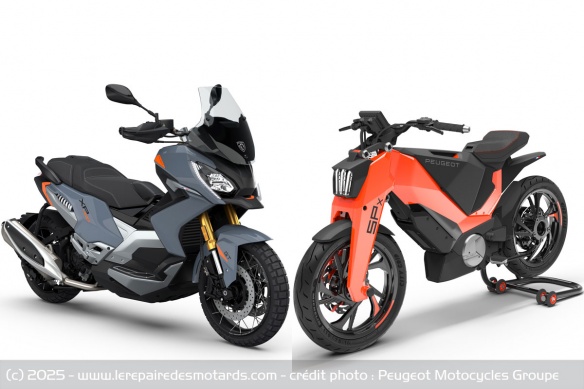 Peugeot Motocycles XP400 et SPx Concept