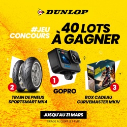 Jeu-concours Dunlop : plus que 7 jours !