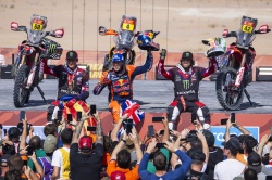 Dakar : Sanders remporte le rallye - Crédit photo : A.S.O./J.Delfosse/DPPI