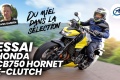 Essai roadster Honda CB750 Hornet E Clutch